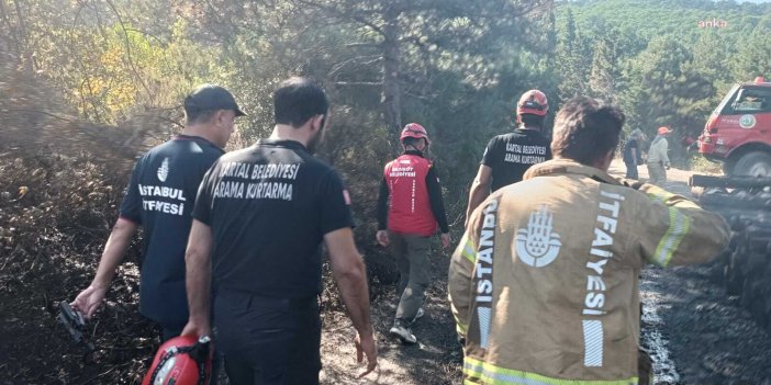 KARTAL BELEDİYESİ, PENDİK-AYDOS ORMANI’NDA ÇIKAN YANGINDA SÖNDÜRME ÇALIŞMALARINA DESTEK VERDİ 