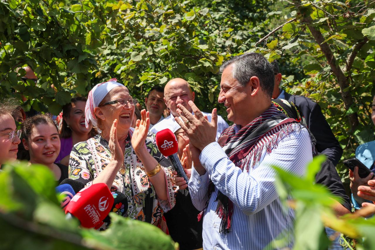 Cumhuriyet Halk Partisi Genel Başkanı Özgür Özel, Ordu’da