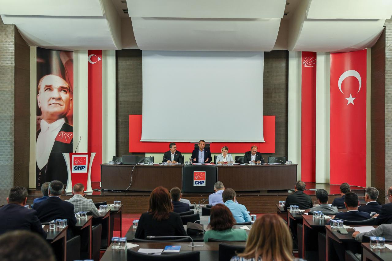 Cumhuriyet Halk Partisi Lideri Özgür Özel, CHP Parti Meclisi Toplantısına Başkanlık Etti