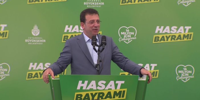 İMAMOĞLU:  “YALAN, DOLAN, TALAN BİZE NE YAKIŞIR NE YAPIŞIR”