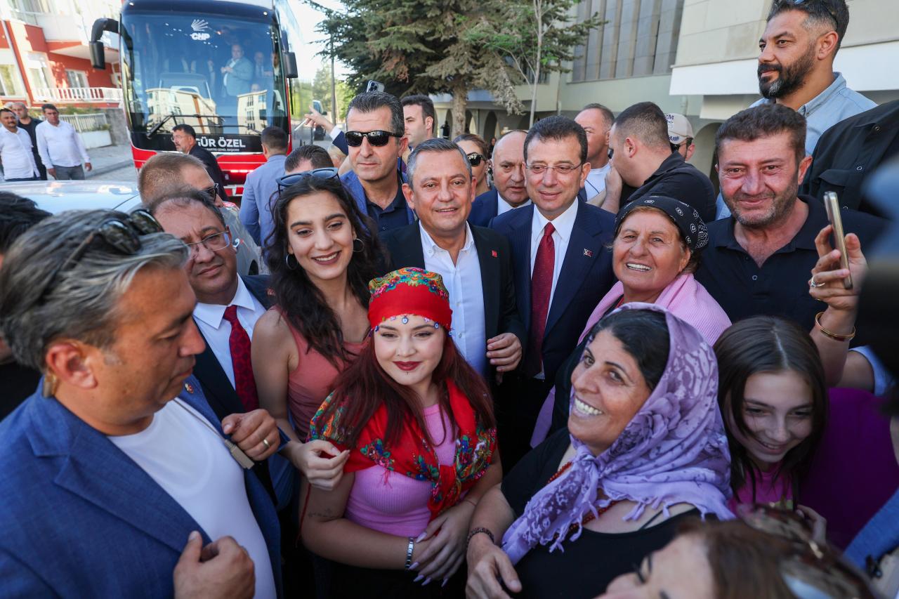 Cumhuriyet Halk Partisi Genel Başkanı Özgür Özel Hacıbektaş'ta...