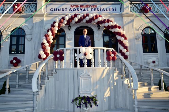 Cundi Parkı ve Cundi Sosyal Tesisi düzenlenen törenle açıldı