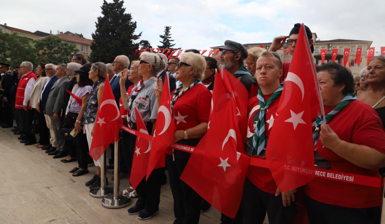 Zaferin 102’inci yılı Büyükçekmece’de coşkuyla kutlandı