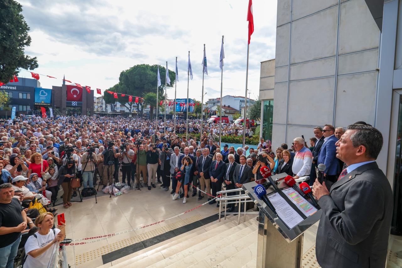 CHP Genel Başkanı Özgür Özel: “Cumhuriyet Halk Partisi, Türkiye’nin Birinci Partisi”