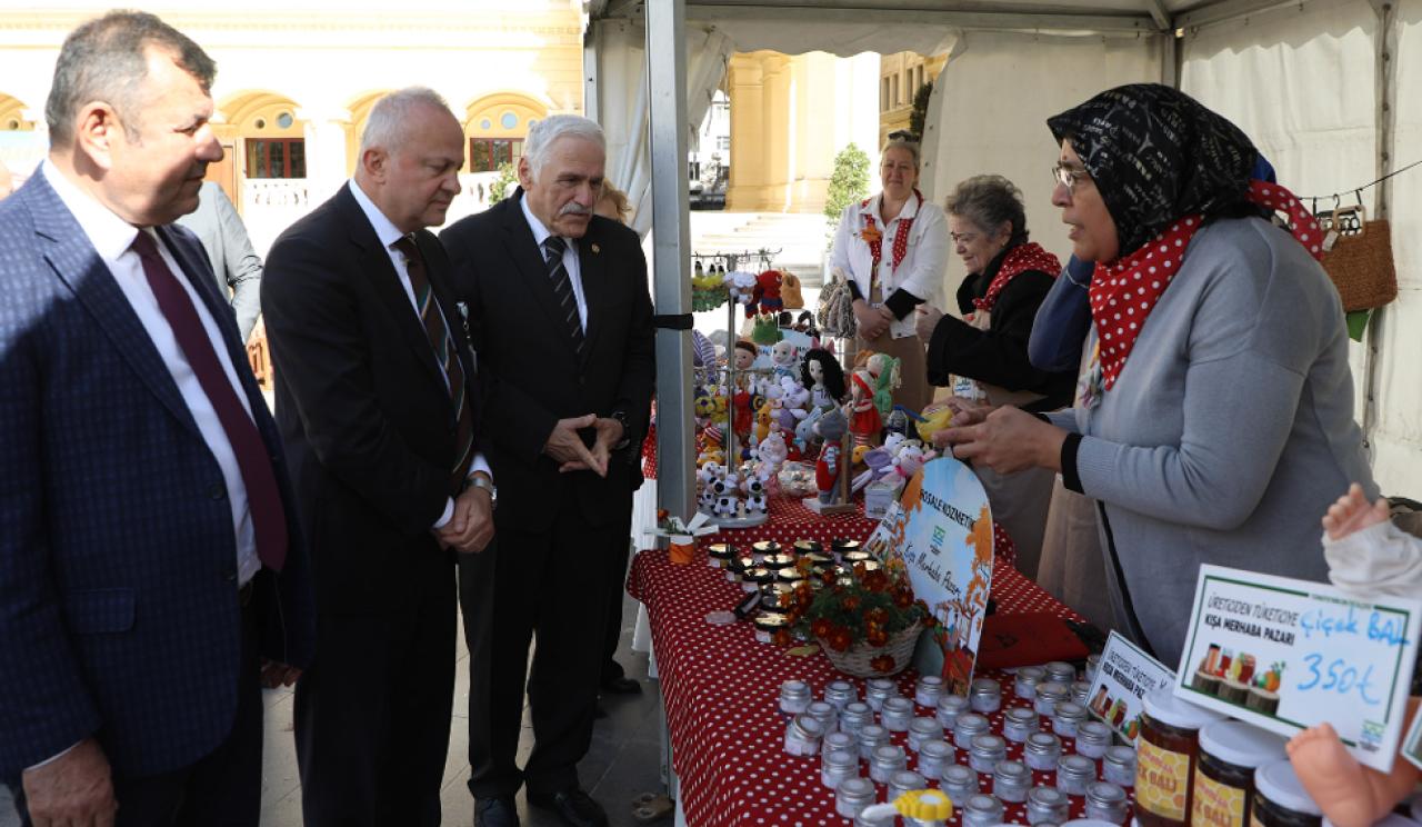 Üreticiden Tüketiciye Kışa Merhaba Pazarı Büyükçekmece’de Açıldı