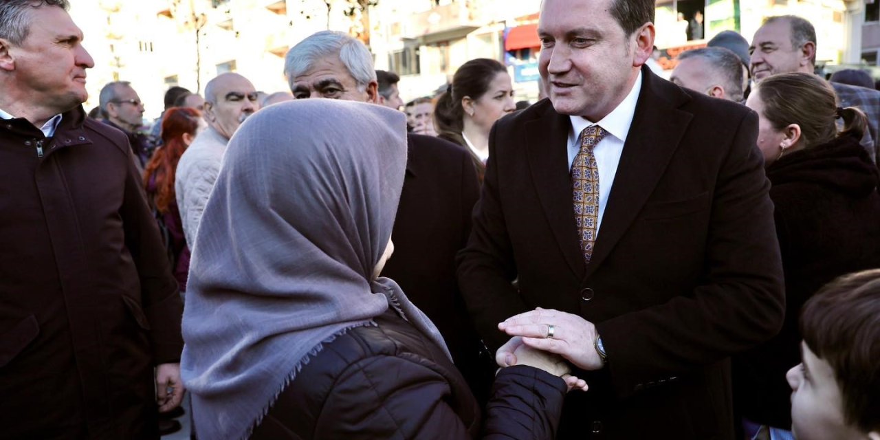 SİLİVRİ BELEDİYE BAŞKANI BORA BALCIOĞLU, ÇERKEZKÖY’DE KENT LOKANTASI AÇILIŞINA KATILDI