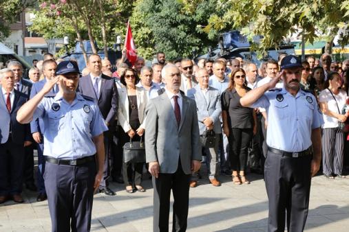 30 AĞUSTOS ZAFER BAYRAMI TÖRENLE KUTLANDI