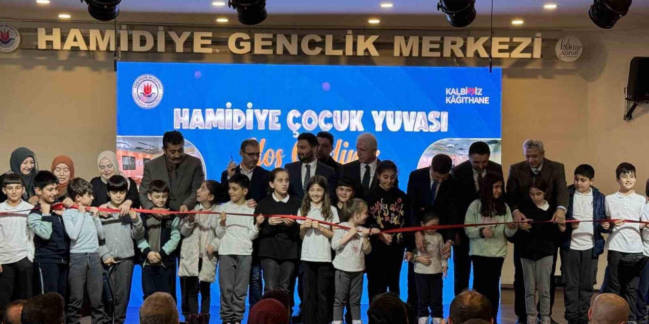 KAĞITHANE BELEDİYESİ TARAFINDAN HAMİDİYE ÇOCUK YUVASI HİZMETE AÇILDI