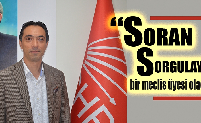 Aykut Öztürk, “Soran ve sorgulayan bir meclis üyesi olacağım”