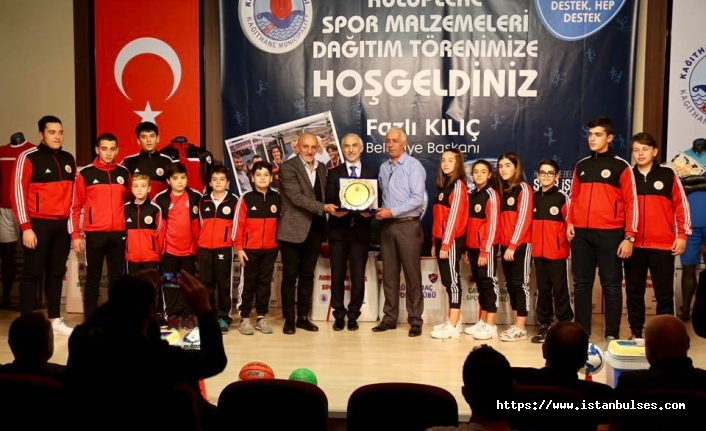 Kağıthane Belediyesinden amatör spor kulüplerine destek