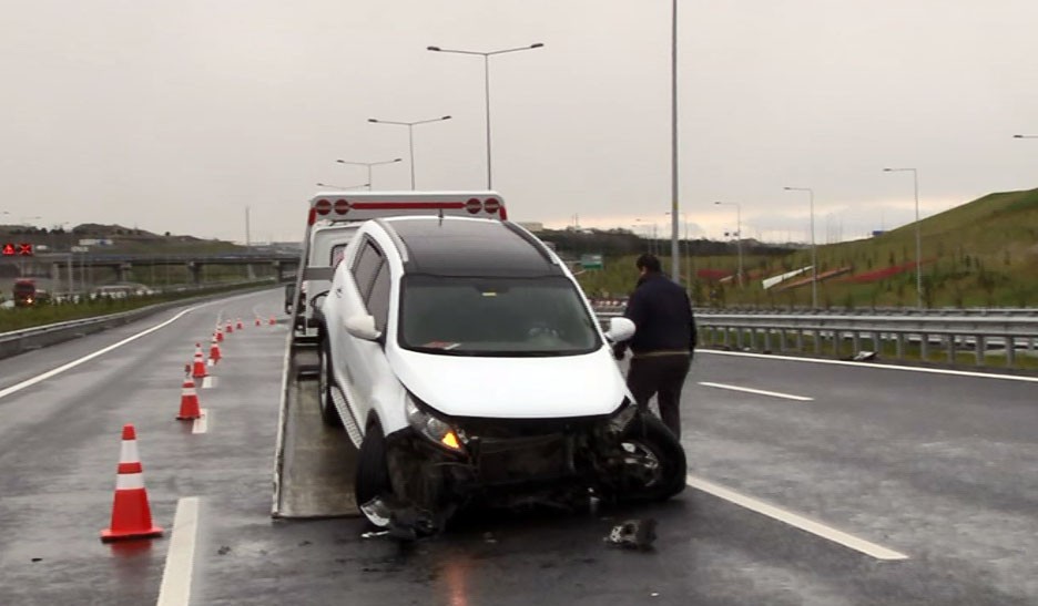 Kuzey Marmara Otoyolun’da kaza 1 yaralı