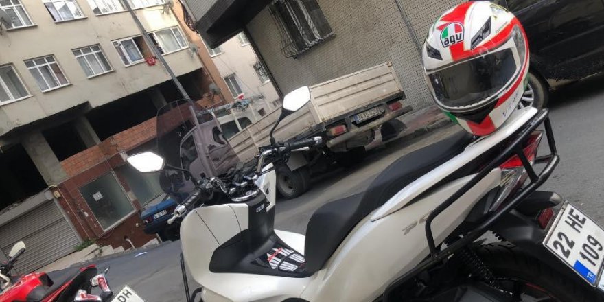 İstanbul’un göbeğinde motosiklet hırsızlığı