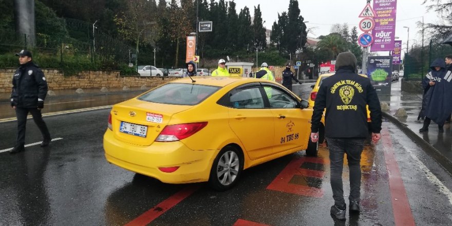 İstanbul Emniyeti’nden taksicilere şok uygulama