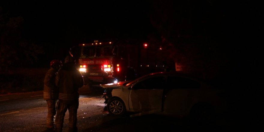 Pendik’te trafik kazası; 6 yaralı