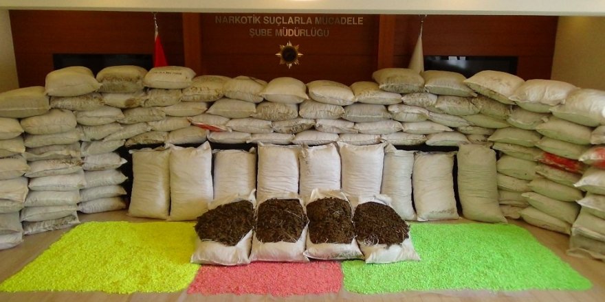 İstanbul’da 1,2 ton uyuşturucu ve 500 bin hap ele geçirildi