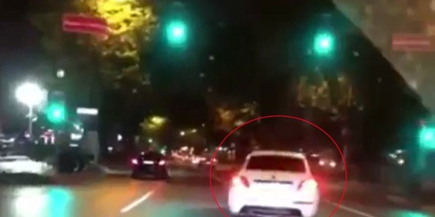 Trafik magandası Bağdat Caddesi’nde terör estirdi