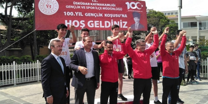 100. Yıl Gençlik Koşusu Yarışlarının şampiyonu Ümraniye