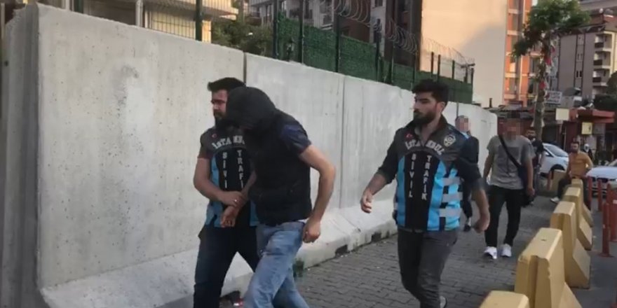 İstanbul’da makas yarışı yapan magandalar yakalandı