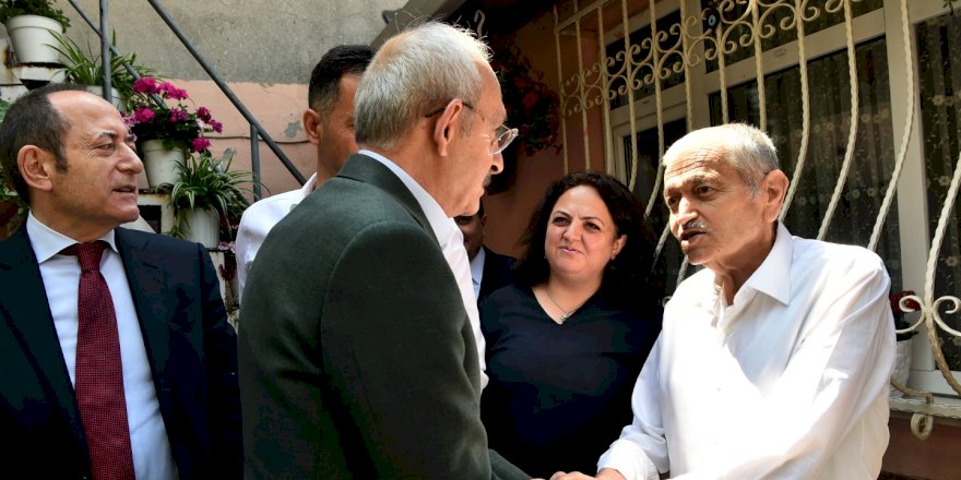 CHP GENEL BAŞKANI KEMAL KILIÇDAROĞLU'NDAN İLHAN AYKIR'A TAZİYE ZİYARETİ