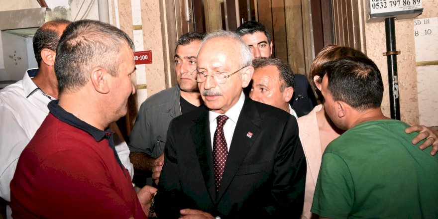 CHP GENEL BAŞKANI KEMAL KILIÇDAROĞLU'NDAN İBRAHİM LAYIK'IN AİLESİNE TAZİYE ZİYARETİ