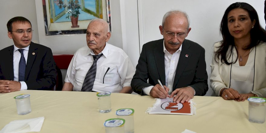 CHP GENEL BAŞKANI KEMAL KILIÇDAROĞLU, YEDİKULE SPOR KULÜBÜ'NÜ ZİYARET ETTİ