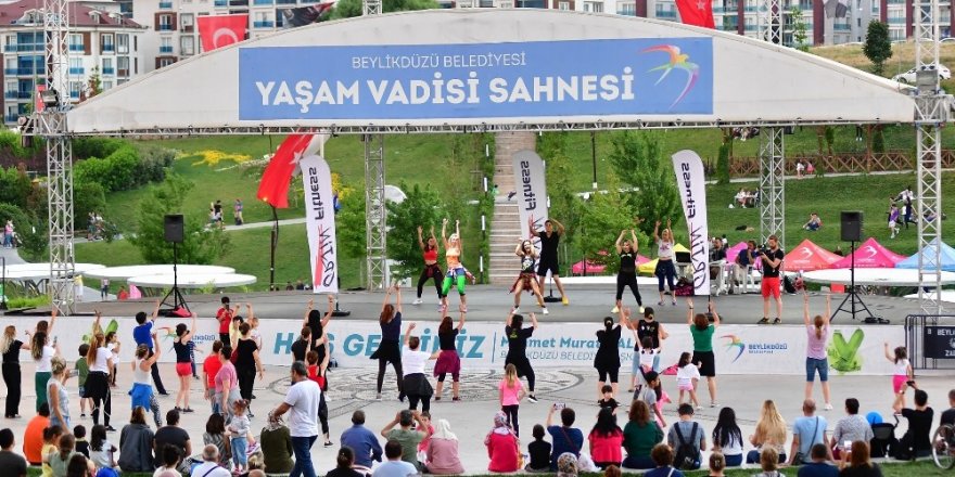 Beylikdüzü’nde spor ve eğlence bir arada yaşanıyor