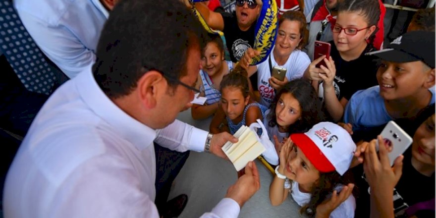 İMAMOĞLU: “HER BİRİNİZİN İÇİNDEKİ CESARET, BENİM CESARETİMİ BÜYÜTMÜŞTÜR”