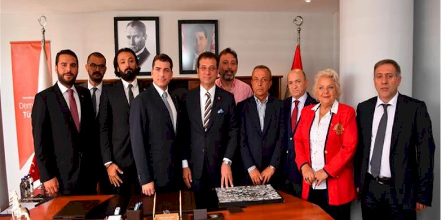 BAŞKAN İMAMOĞLU SİYASİ PARTİ ZİYARETLERİNE DEVAM ETTİ