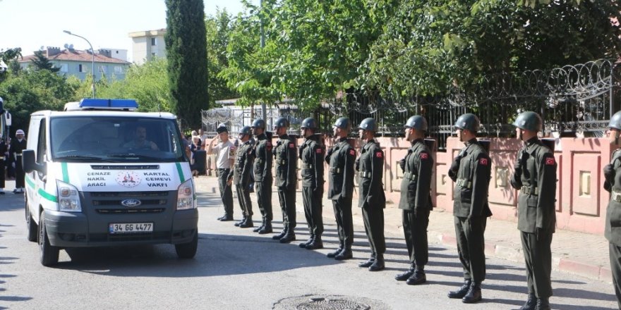 KIBRIS GAZİSİ DURSUN TÜRKMEN SON YOLCULUĞUNA UĞURLANDI