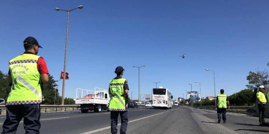 KURBAN BAYRAMI ÖNCESİNDE ÇAMLICA GİŞELER’DE SIKI TRAFİK DENETİMİ