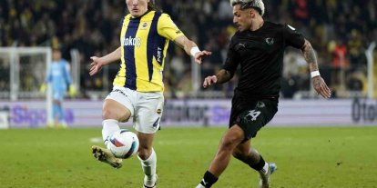 TRENDYOL SÜPER LİG: FENERBAHÇE: 2 - ATAKAŞ HATAYSPOR: 1 (İLK YARI)