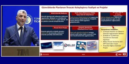 TİCARET BAKANI ÖMER BOLAT, İHRACATTA 2025 YILI EYLEM PLANI’NI AÇIKLADI