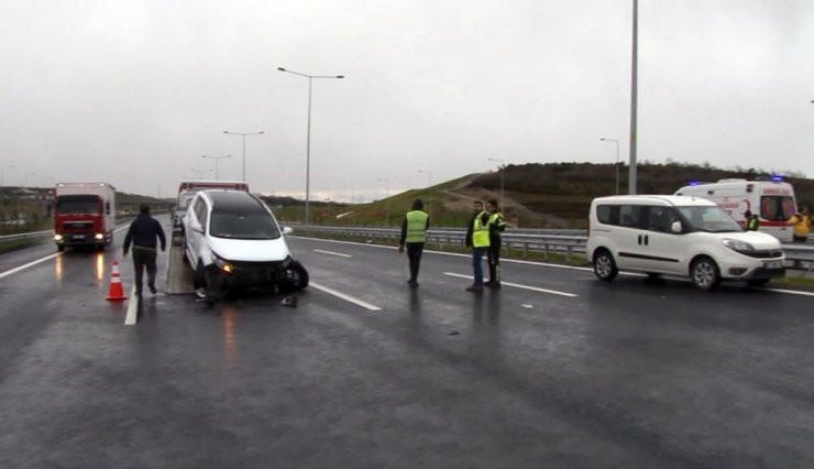 Kuzey Marmara Otoyolun’da kaza 1 yaralı