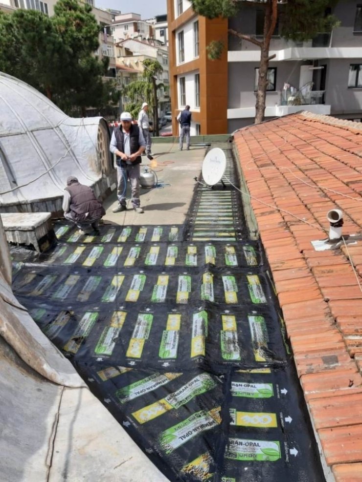 Çırçır Camii’nde onarım çalışmaları devam ediyor