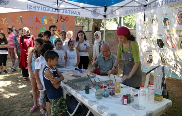 Kartal’da düzenlenen Masal Festivali yoğun katılımla sona erdi