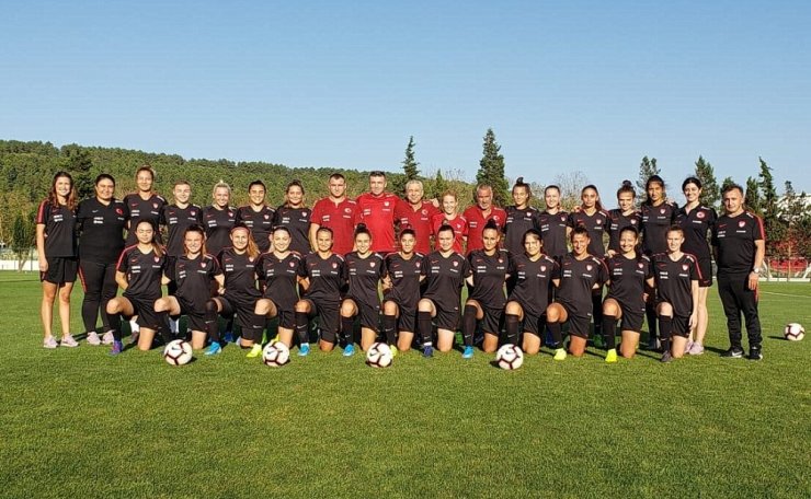 A Milli Kadın Futbol Takımı, İstanbul’daki hazırlıklarını tamamladı