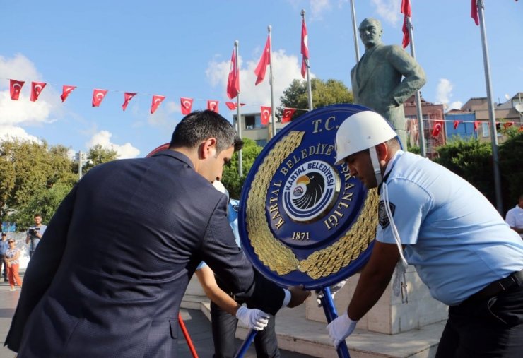 Kartal’da 30 Ağustos Zafer Bayramı kutlamaları coşku ile başladı