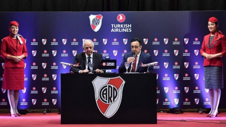 THY, River Plate sponsor oldu