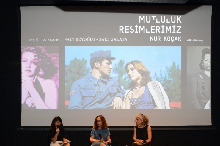 ’Mutluluk Resimlerimiz’ sergisi ziyarete açıldı