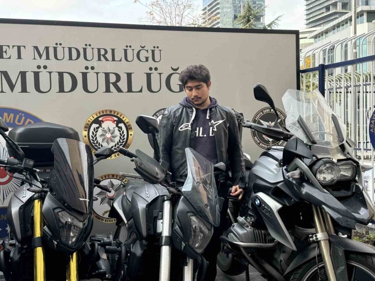 İSTANBUL’DA MOTOSİKLETLERE DADANAN HIRSIZLAR KAMERADA: 7 KİŞİLİK ÇETE ÇÖKERTİLDİ