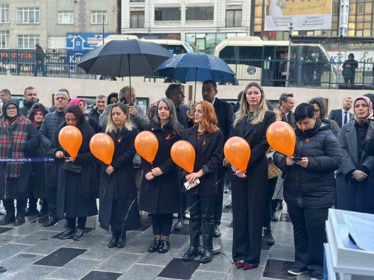 GAZİOSMANPAŞA’DA ŞİDDET MAĞDURU KADINLAR ANILDI