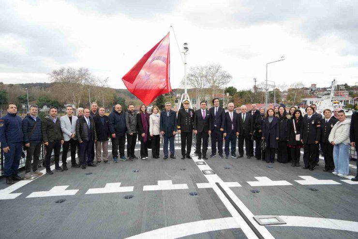 ÖĞRETMENLER "TCSG GÜVEN” GEMİSİ İLE BOĞAZI GEZDİ