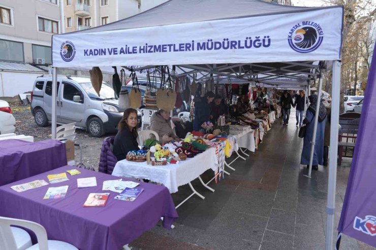 KARTAL’DA YENİ YILIN IŞILTISI KADIN EMEĞİYLE PARLIYOR