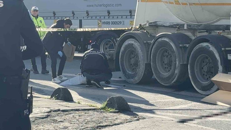 ARNAVUTKÖY’DE YAŞLI ADAM TANKERİN ALTINDA KALARAK HAYATINI KAYBETTİ