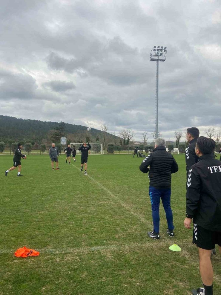 TFF RİVA TESİSLERİ’NDE ’MHK MAÇ ÖNCESİ KAMPI’ DEVAM EDİYOR