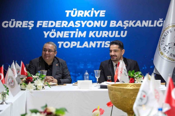 TÜRKİYE GÜREŞ FEDERASYONU YÖNETİM KURULU, İLK TOPLANTISINI GERÇEKLEŞTİRDİ