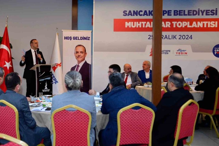 SANCAKTEPE BELEDİYE BAŞKANI ALPER YEĞİN, "HİZMETLERİ HEP BİRLİKTE BAŞARACAĞIZ"