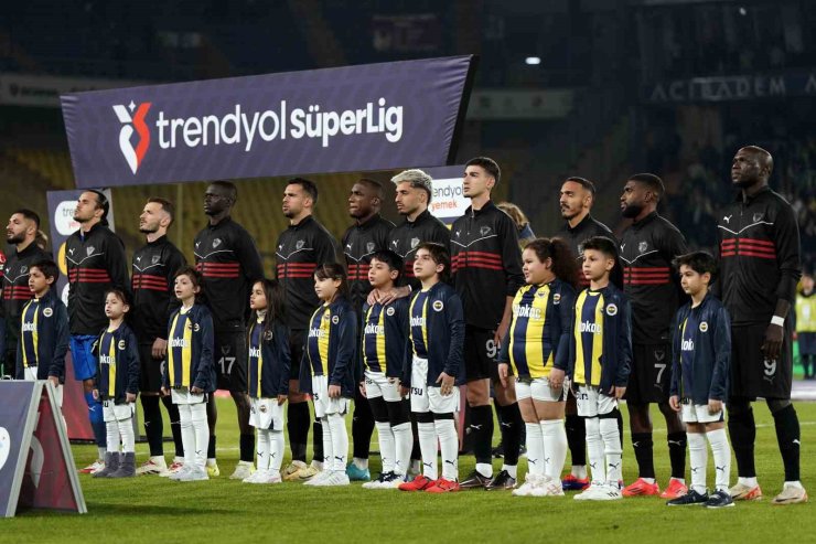 TRENDYOL SÜPER LİG: FENERBAHÇE: 1 - ATAKAŞ HATAYSPOR: 0 (MAÇ DEVAM EDİYOR)