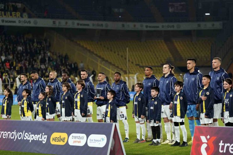 TRENDYOL SÜPER LİG: FENERBAHÇE: 1 - ATAKAŞ HATAYSPOR: 0 (MAÇ DEVAM EDİYOR)