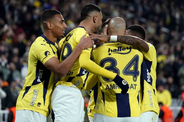 TRENDYOL SÜPER LİG: FENERBAHÇE: 2 - ATAKAŞ HATAYSPOR: 1 (İLK YARI)